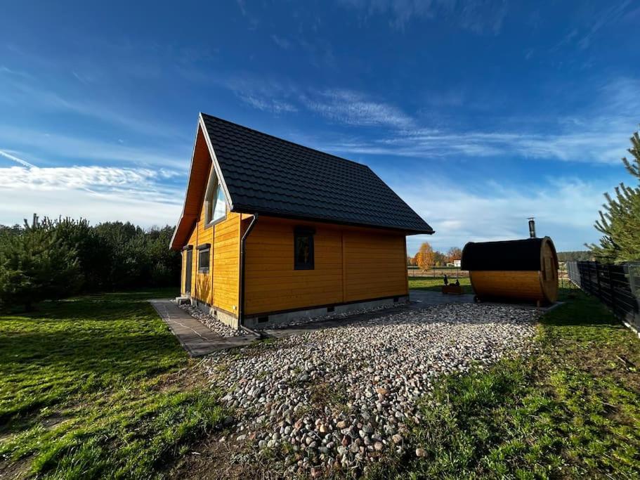 Dom Male Mazury Villa Drozdowo Exterior photo